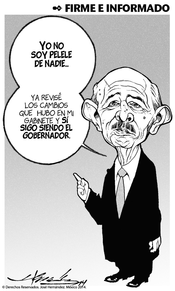 Firme e informado.